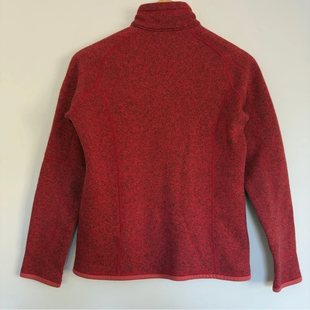Patagonia Better Sweater 1/4 zip in Red Size: Small - Picture 2 of 5